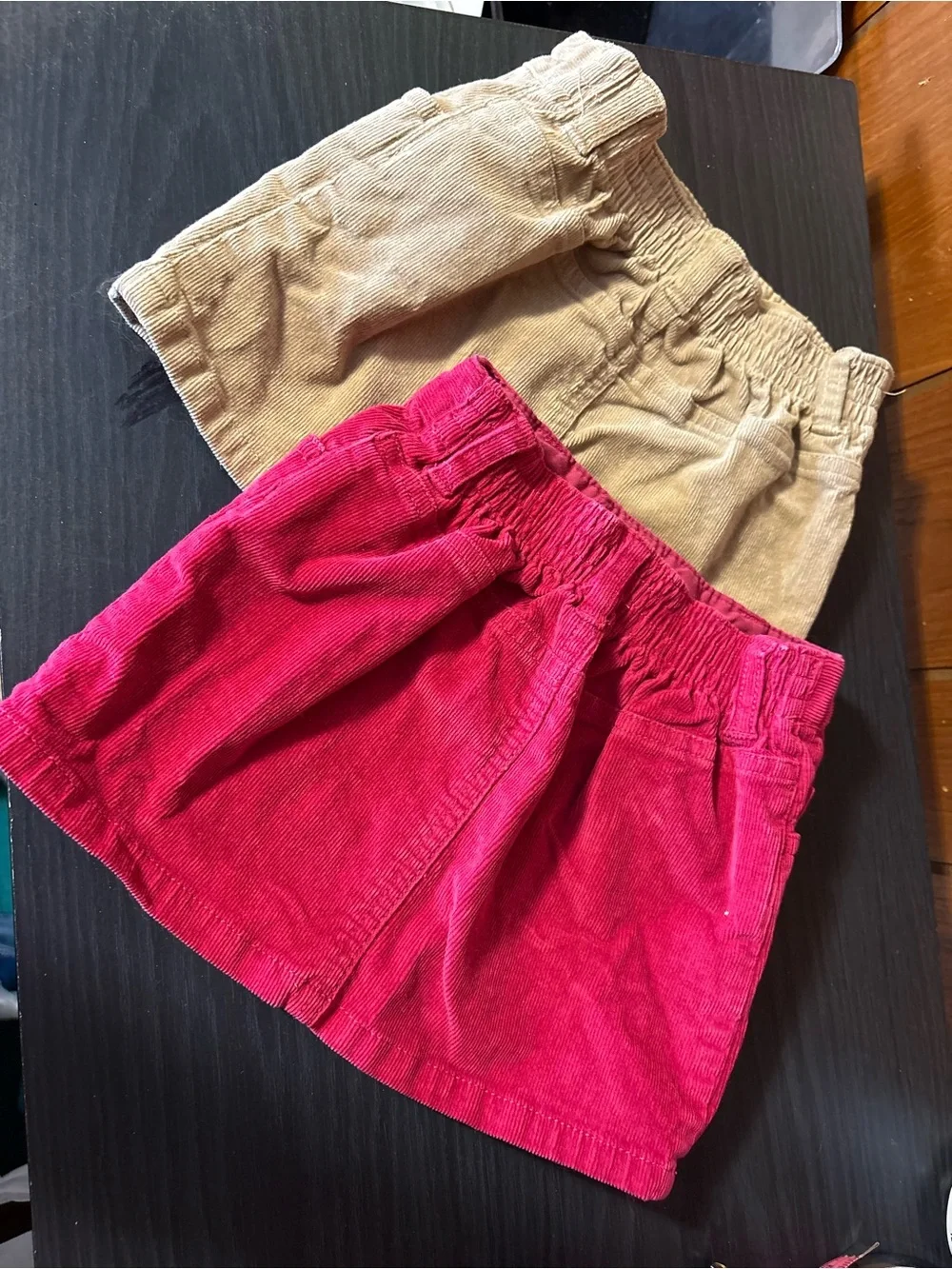 Old Navy Corduroy Skirt and Skort Set in Pink and Beige